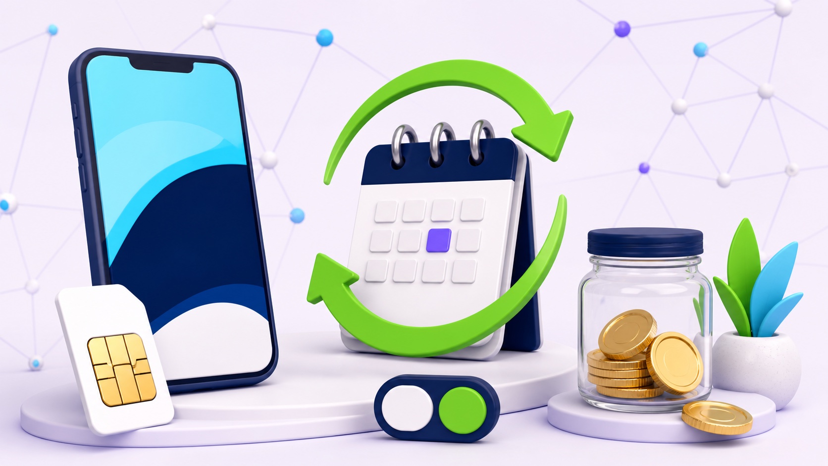Illustration: Prepaid-Option verlängert sich automatisch: So behältst du die Kosten im Blick